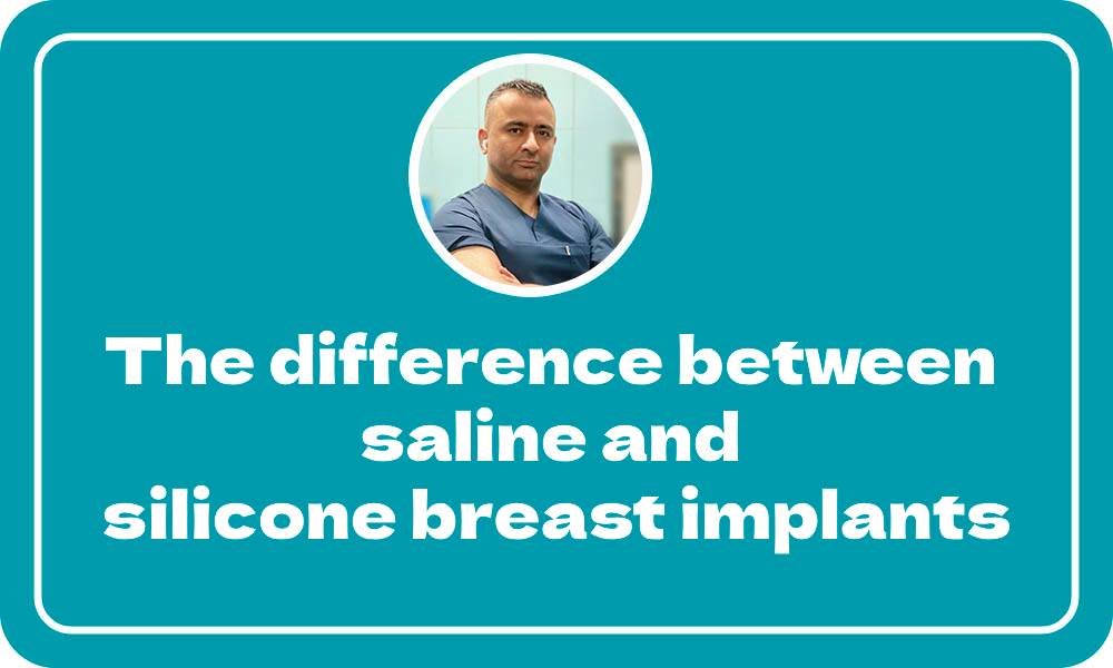 The difference between saline and silicone breast implants